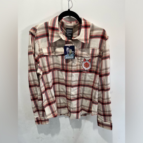 Studio Ghibli Princess Mononoke San Flannel - Picture 9 of 12